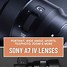 Image result for Sony A7 IV Kit Lens