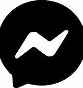 Image result for Messenger Icon Black