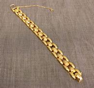Image result for 18 Carat Gold Bracelet
