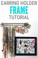 Image result for Make Your Own Earring Display
