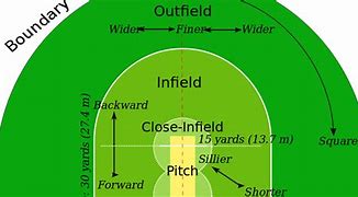 Image result for Cricket Ground Digram