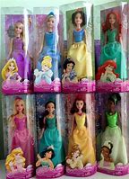 Image result for Mattel Disney Sparkling Princess Dolls