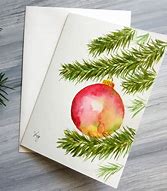 Image result for Christmas Watercolor Greeting Cards