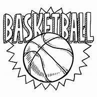 Image result for Basketball Game Coloring Page