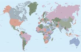 Image result for Countries of the World Map