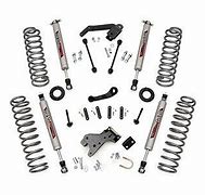 Image result for Rough Country 4 Inch Shock Front Jk Nut