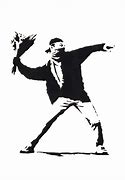 Image result for Banksy Stencil Art