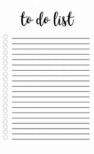 Image result for Paper List Printed