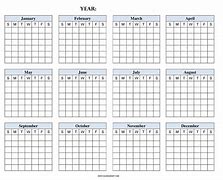 Image result for Reusable Calendar Printable