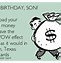 Image result for Singing Birthday Greetings for Son