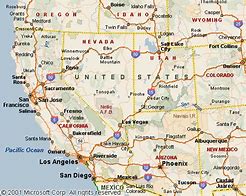 Image result for west coast cities map