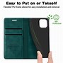 Image result for iPhone 8 Leather Flip Case