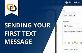 Image result for 1st Text Message