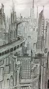 Image result for Futuristic Drawings Colored Pencil Art