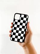 Image result for iPhone 11 Red Phone with Checkered Case On