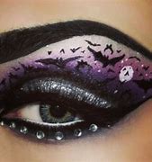 Image result for Purple Eye Makeup Halloween