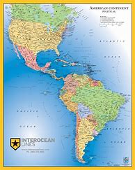 Image result for Kids Map of North and South America