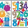 Image result for White Number Stickers