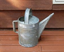Image result for Galvanized Watering Can
