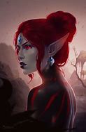 Image result for Skyrim Dark Elf Art