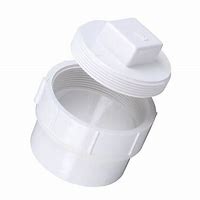 Image result for 4 Inch PVC Clean Out Fittings