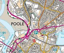 Image result for Map of Poole Devon UK