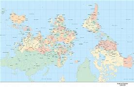 Image result for Upside Down World Map Outline