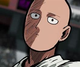 Image result for One Punch Man Saitama Face