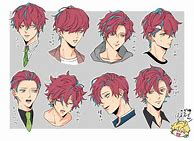 Image result for Anime Boy Hair Designs