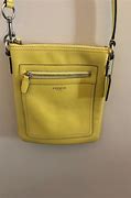 Image result for Coach Phone Crossbody Yellow