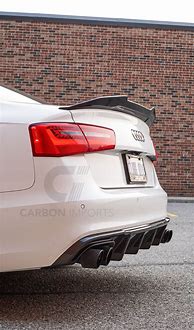 Image result for Audi S6 White with Carbon Fiber