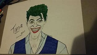 Image result for Jokr with Batman Drawing