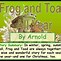 Image result for Frog and Toad All Year
