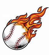 Image result for Flaming Baseball Bat