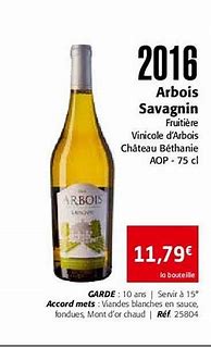 Image result for Fruitiere Vinicole d'Arbois Savagnin Arbois Bethanie