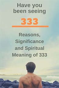 Image result for 333 Spiritual Meaning
