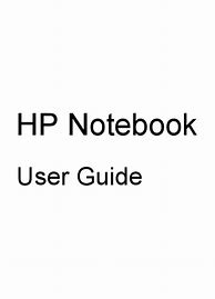 Image result for HP Laptop User Manual