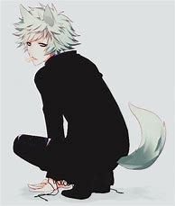 Image result for Anime Boy with Dog