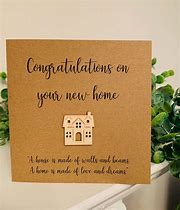 Image result for Saying in Cards Fot New Home