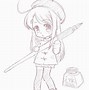 Image result for Cute Anime Girl Pencil Drawing