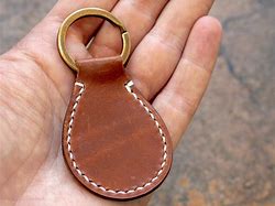 Image result for Carved Leather Key FOB