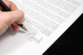 Image result for Signed Agreement