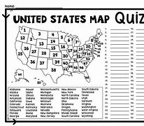 Image result for United States Map Quiz