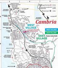 Image result for Cambria CA Hiking Map