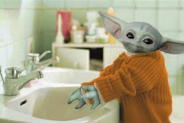 Image result for Baby Yoda Wash Hands Meme
