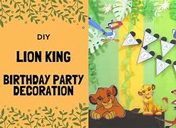 Image result for Lion King DIY Decorations