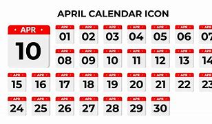 Image result for April 12 Calendar Icon