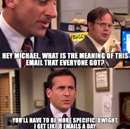 Image result for The Office Mass Email Meme