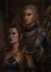 Image result for Skyrim Dark Elf Fan Art