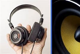 Image result for Headphones vs Speakers